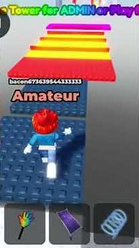 Roblox Tower for FREE ADMIN! 😱 (Easy Command) #shorts #roblox #tower @NirviKiPathshala