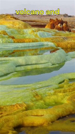 Danakil Depression Ethiopia | Dallol Volcano, Erta Ale, Yellow Acid Lake, Alien Landscape