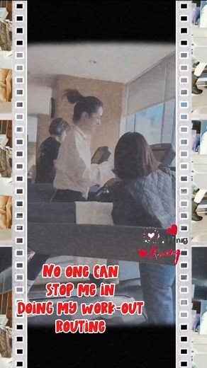 It's on her body system, to do work-out in any country. LING IN THE NAME OF LOVE # LingLing1stFMinFuzhou #Linglingkwong #หลิงหลิงคอง #หลิงออม #LingOrm #LinglingKwongPHOfficial | Lingling Sirilak Kwong