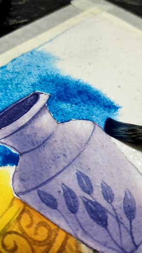 2.4K views · 24 reactions | Amazing Salt technique in watercolor Line and Shape #fbreels #fbreelsvideo #reelsinstagram #reels #saltwatercolor #saltwatercolor #saltpainting . . . Full video available on my YouTube channel  Online classes are available | Line and Shape | Facebook