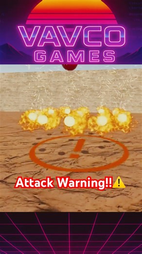 How To Make An Attack Indicator Effect In Your Video Game! #3dgamedevelopment #gamedesign #dev