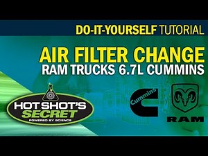 How to Change the Air Filter on a Ram 2500 6.7L Cummins