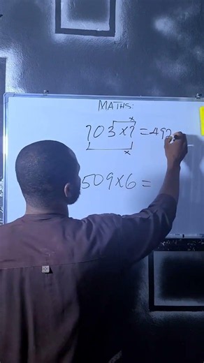 The "Mind-Blowing Trick": Multiply in SECONDS with this trick! 🔥#maths #education #learnmath
