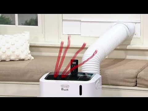 DeLonghi 500 11,500 BTU (6,700 DOE) 3-in-1 Portable Air Conditioner on QVC