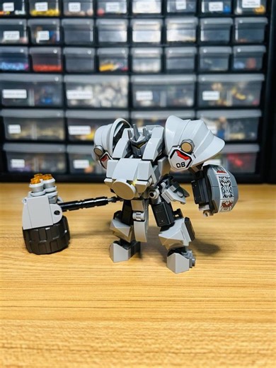 LEGO MOC-128025 Reinhardt Mech Suite (Overwatch 2022)
