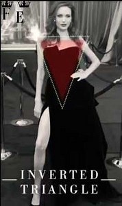 Flattering outfits for inverted triangle body type ✨️