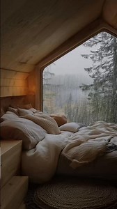 Cozy Cabin Vibes: 🌧️ Sound on, world off. How long could you listen to this peaceful rain 🌧️? . . . . . . . . . #rain #rainsounds #rainvideo #rainsoundsforsleep #rainsoundtorelax #insomniarelief #cozy ________________________ **Contains AI-Generated Content** | Relaxation Reflections