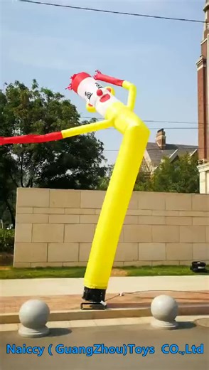 Christmas Air Dancer Inflatable Tube Santa - Outdoor Holiday Decorations with Blower
