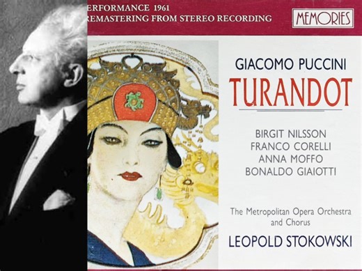 神演！斯托科夫斯基+尼尔森+科莱里+莫芙，做梦都想不到的神仙阵容图兰朵 1961大都会歌剧院现场 Puccini: Turandot