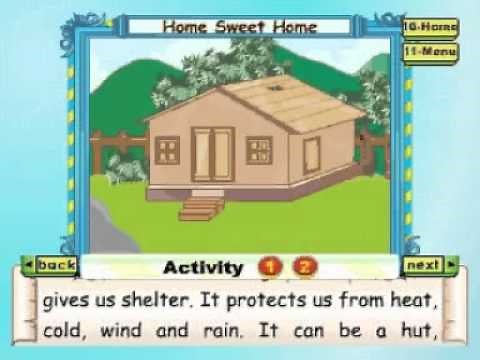 Learn Evs - Class 1 - Home Sweet Home - Animation