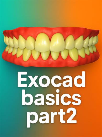 ‏EXOCAD Basics part 2 #Dr .Ahmed_hossamx #exocad