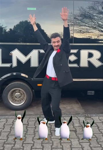 Penguin Dance Video from Madagascar