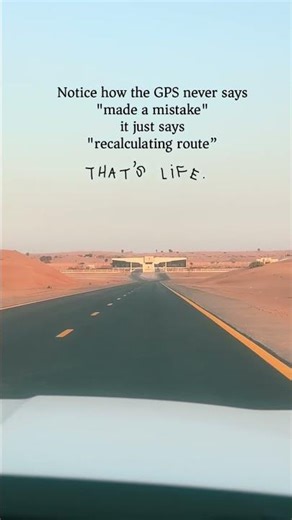 Life is Like GPS: Recalculating Your Path | A Powerful Travel Reminder