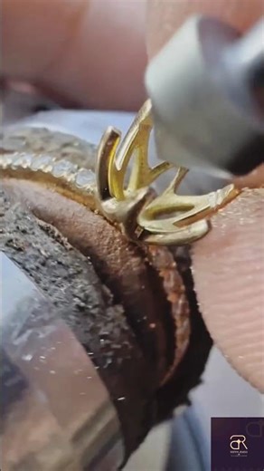 3.5 Carat Diamond Ring | Handmade Jewelry Crafting Process#diamond #bestring #jewelry #ring #viral