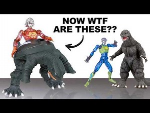 They're Back! Godzilla & Gamera Microman Toys (Kigurumicroman)