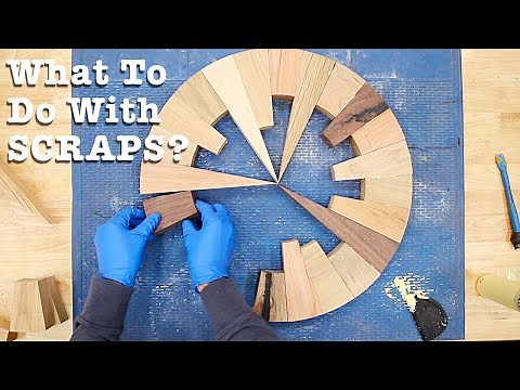 Turning Trash Wood to TREASURE | Scrap Wood & Epoxy Tables