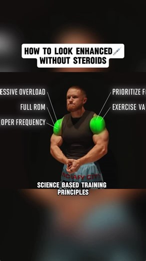 Physique | Fitness | Motivation on Instagram: "How to look enhanced 💉 without steroids: • Smart progressive overload • High-quality sleep and recovery • Proper calorie surplus & protein • Science-based training volume • Long-term consistency No shortcuts. No magic. Just precision and discipline. 🎁 Get Jeff Nippard’s FULL workout program for FREE 👉 Click the link in bio Follow for daily physique and training tips 💪 #gym #fitness #workout #bodybuilding #motivation"