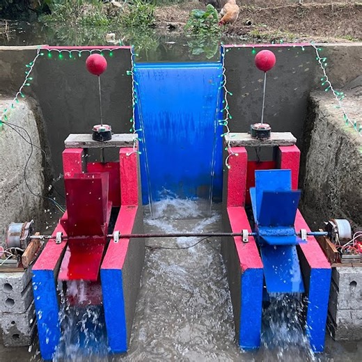 758K views · 769 reactions | Building Mini Hydropower Two Extremely Powerful Units | DIY & Crafts | Facebook