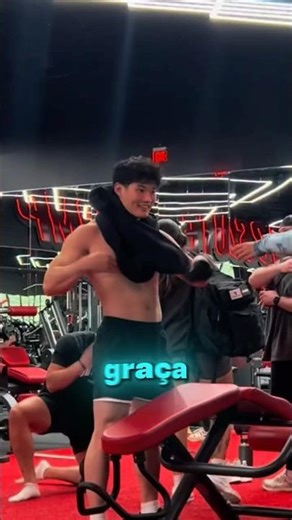 Ela só queria treinar em paz