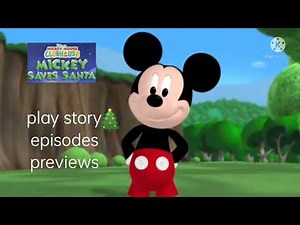 opening to mickey mouse clubhouse Mickey saves Santa 2008 DVD (mad4kids version) Australia