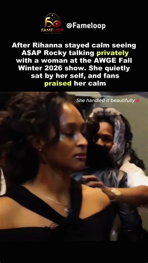 Rihanna Keeps Her Cool After Seeing ASAP Rocky Talking Privately #shorts