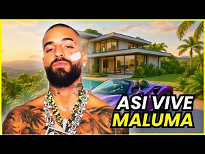 Así es la Lujosa Vida de MALUMA en 2026 | Mansiones, autos, relojes y su jet privado