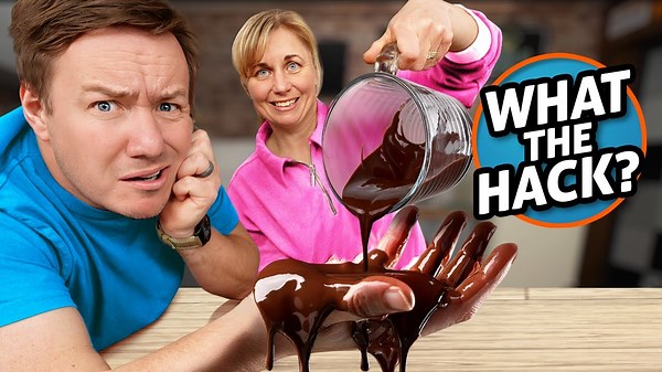 Testing Viral Kitchen Hacks - Including a Chocolate Hand?!