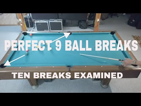 HOW TO BREAK AND RACK IN 9 BALL, TO INCREASE YOUR CHANCE OF RUNNING/ PATTERN RACKING (POOL LESSONS)