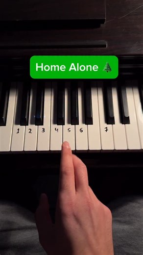 Keys Tutorials on Instagram: "Comment “spot” and i’ll send you access to my free holiday live piano lesson 🌲💙 #homealone #christmasmusic #christmas #pianotutorial #piano"