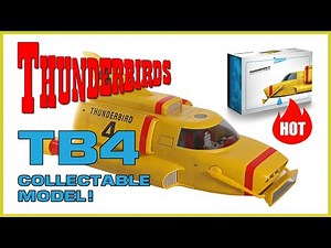 NEW! Thunderbird 4 Die-Cast Collectable Model - Preview - Available soon from Astro Models UK
