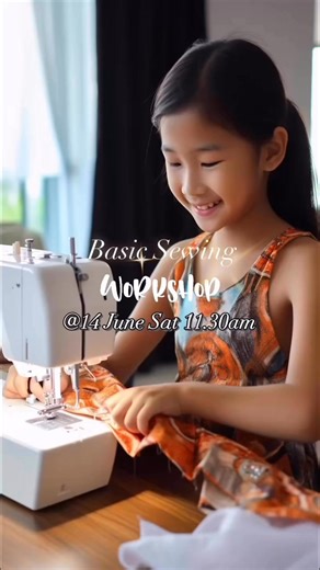 Let your child explore their creativity and learn the basics of machine sewing in 2hours! Perfect for kids 10 and above, this hands-on class teaches them how to create their own fabric tissue pouch. | Beadtlesweet