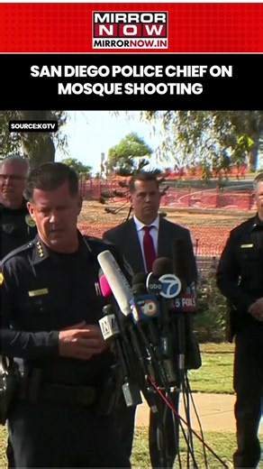 San Diego Mosque Shooting: Police Chief Hails Heroic Security Guard Who Died Saving Lives #shorts