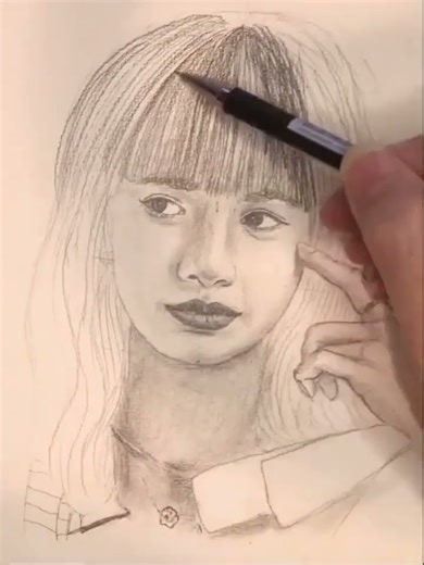 Lisa Blackpink - Sketch Drawing
