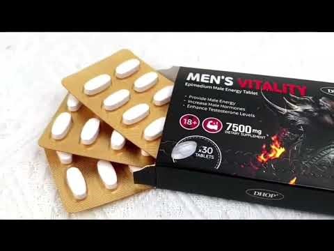 Men's Vitality Epimedium Male Energy Tablet Provide Male Energy Increase Male Hormones.#wholesale