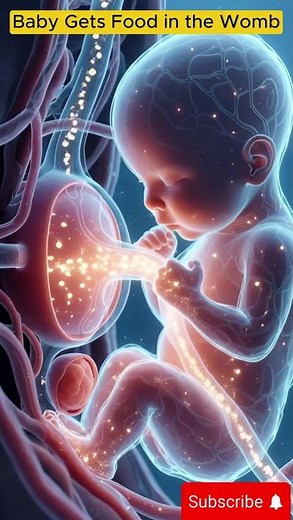 How Your Baby Gets Food in the Womb | Placenta & Umbilical Cord Explained | 3D Animation