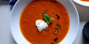 Old Fashioned Garden Tomato Soup with Fresh Tomatoes