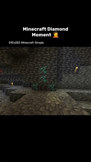 Minecraft Diamond moment... #minecraft #memes #viral #fyp