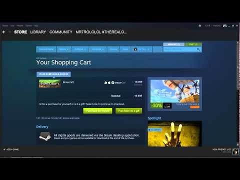 Steam Tutorial: how to buy Minecraft on Steam