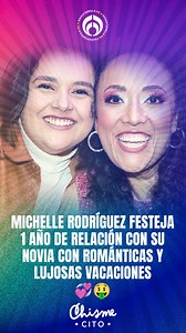 5.4K views · 17 reactions | ¡El amor está en el aire y en las alturas! ❤ Michelle Rodríguez celebró un año de romance junto a su novia, Victoria García, con unas vacaciones de ensueño. #AbriendoLaConversación #Chismecito | Radio Fórmula | Facebook