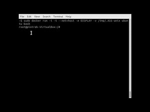How to run GUI app on Docker