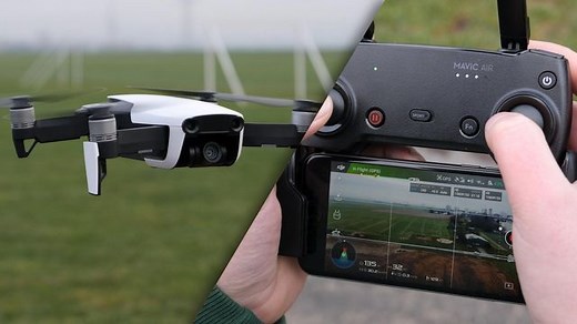 DJI Mavic Air im Review: Kleine Drohne mit starker Leistung