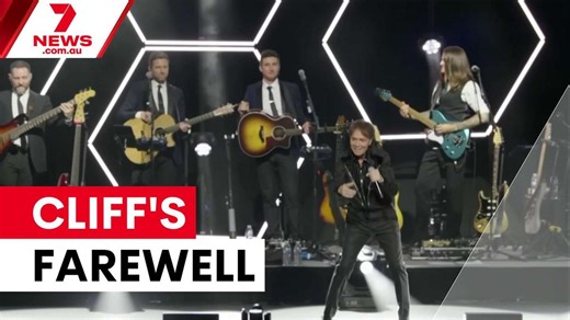 Sir Cliff Richard's Australian farewell tour