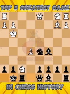 TOP 5 GREATEST GAME IN CHESS HISTORY 📖🔥♟️ #Chessmaster | Chess Master