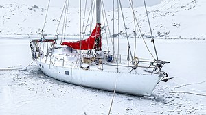 We froze our boat into the ice - and lived to tell the tale
