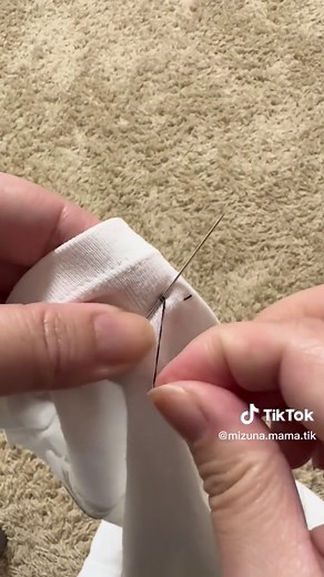 糸が短い時の玉止めのやり方