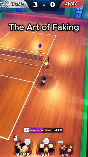 Reminder to fake your opponents✌️💯 #volleyballlegends #volleyballshorts #roblox #vbl #shorts #jinko