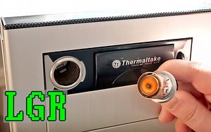 (自译熟肉）【LGR】曜越光驱位点烟器杯架二合一评测