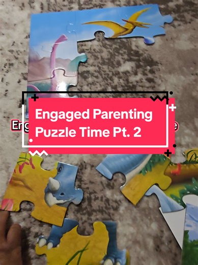 Engaged Parenting: Puzzle Time Part 2 #EngagedParenting #AutisticPlay #autism #AutismAcceptance #DifferentNotWrong