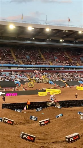 Ken Roczen rocks Villa Park in British Supercross GP #motocross #supercross #wsx