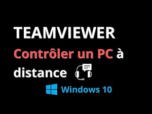 PRENDRE LE CONTROLE D'UN ORDINATEUR A DISTANCE AVEC TEAMVIEWER !